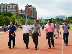 涪城區(qū)鄧輝區(qū)長一行蒞臨東辰集團視察調(diào)研